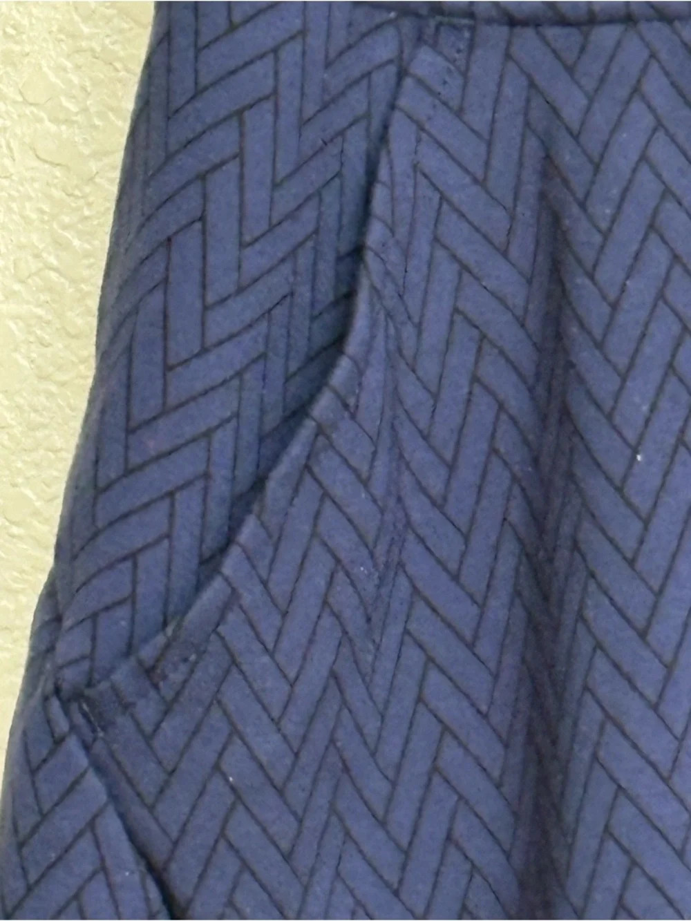 Title Nine Navy Herringbone Ponte Stretch Skirt Athletic Casual Small Sports - Picture 6 of 11